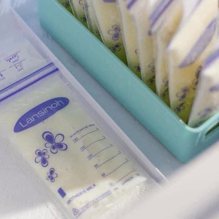 Bolsas Lansinoh para almacenar leche materna