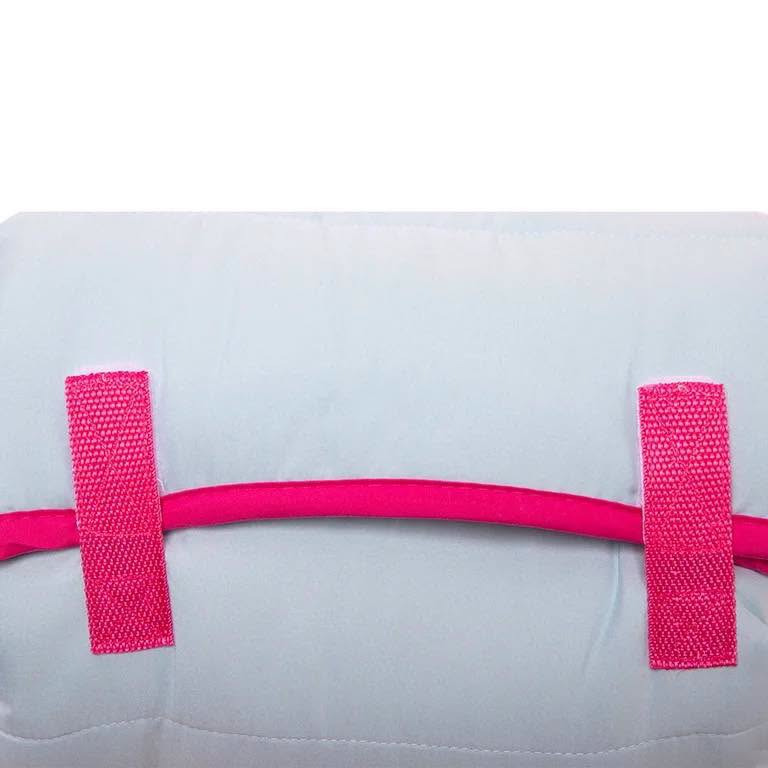 Colchoneta para siestas con cobija y almohada