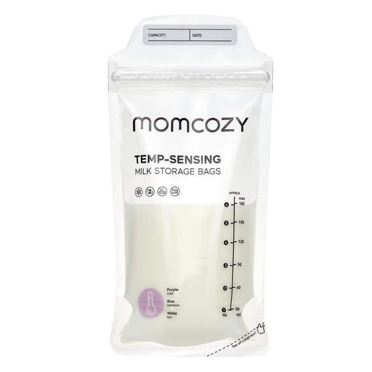 Paquete de 120 Bolsas para leche materna de 6oz Momcozy
