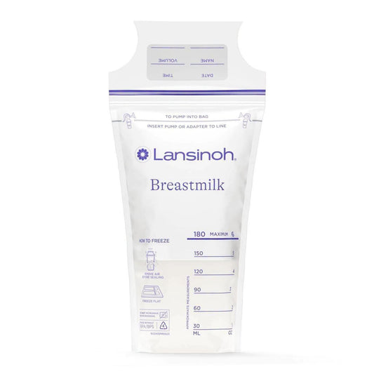 Bolsas Lansinoh para almacenar leche materna