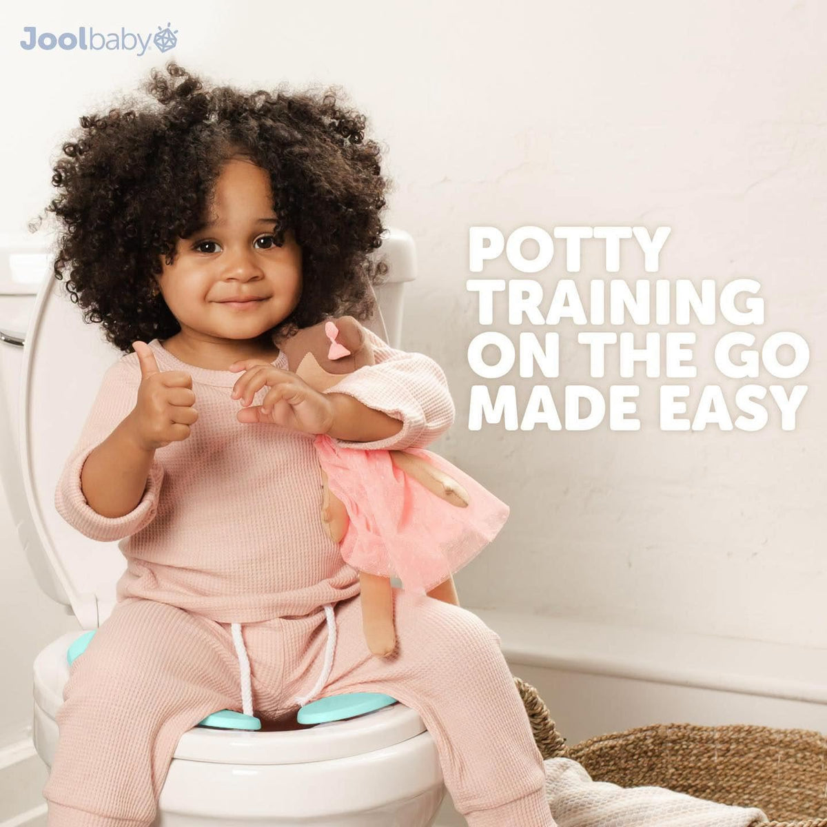 Asiento de inodoro plegable y portátil Joolbaby!!