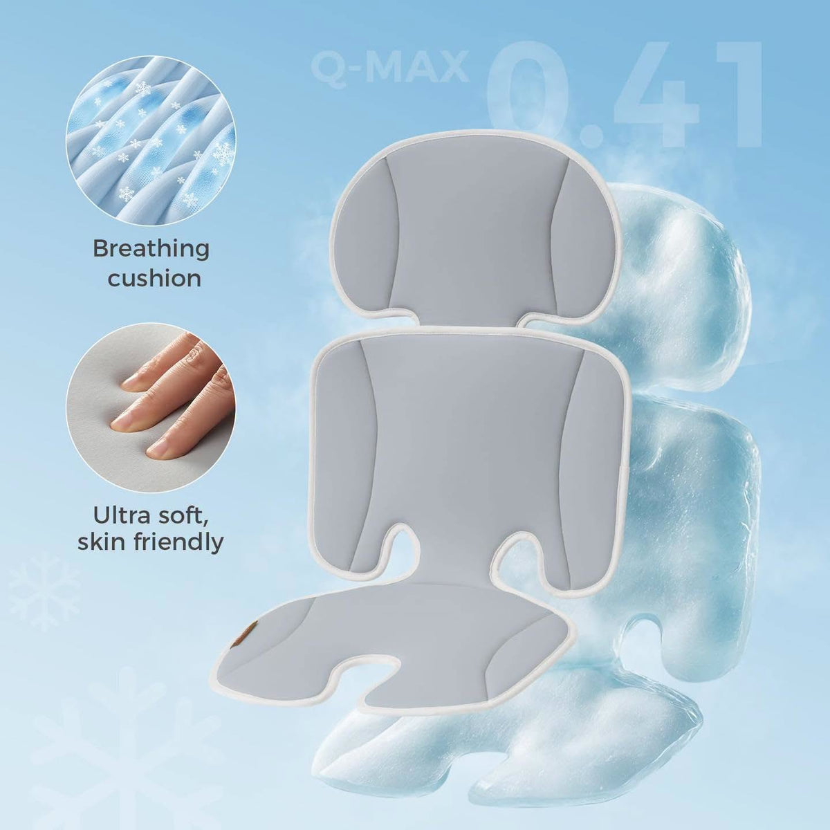 Almohadilla enfriadora momcozy para asiento de carro o coche