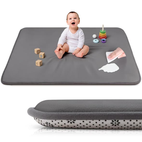 Alfombra antigolpes y antideslizante de cuero vegano con grosor de 3 cm
