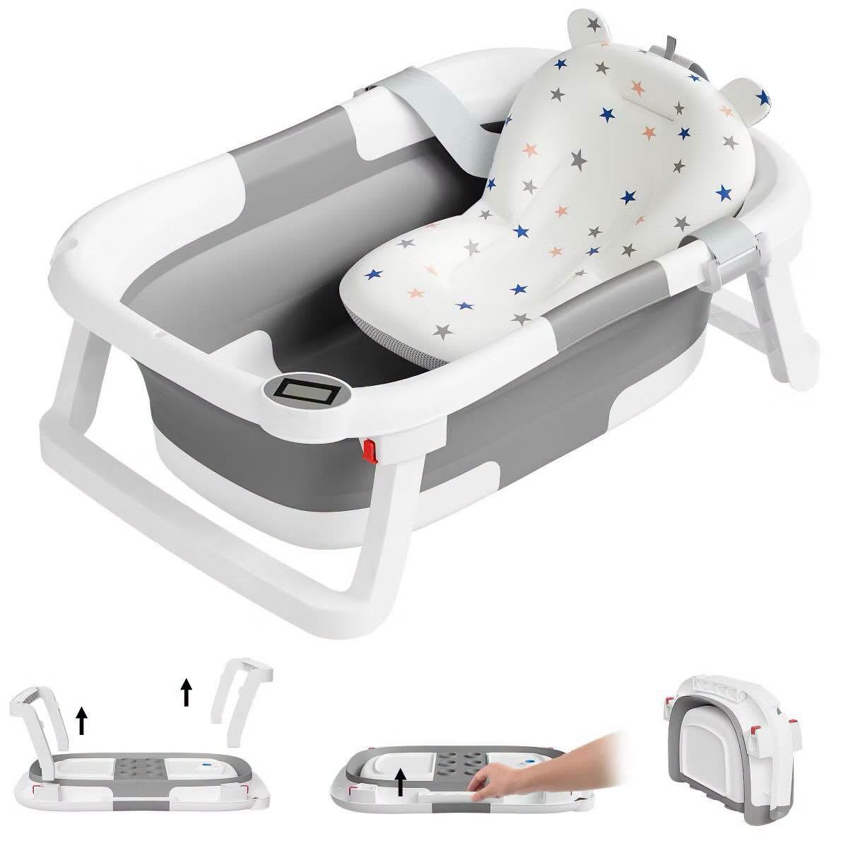 Bañera plegable para bebés y niños 0-36 meses