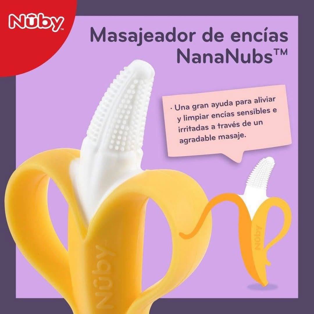 Nuby cepillo 0+ meses Nana Nubs