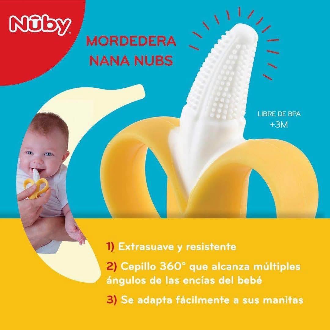 Nuby cepillo 0+ meses Nana Nubs