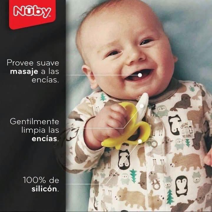 Nuby cepillo 0+ meses Nana Nubs
