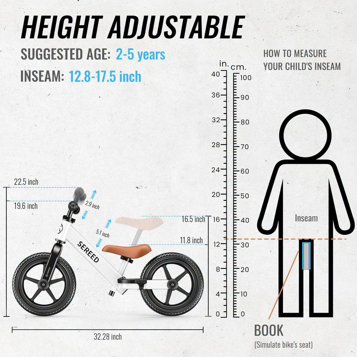 Bicicleta de balance para niños 2-5 años!!!