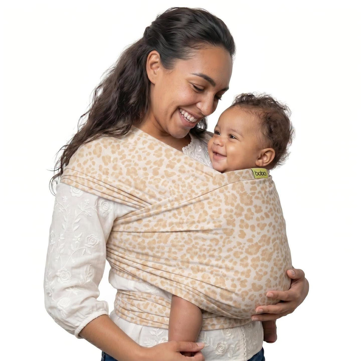 Fular ergonómico Boba para bebés 0-18 meses o 3 a 16 kg.