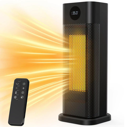 Calentador grande para habitaciones con oscilación 2000W y con control remoto