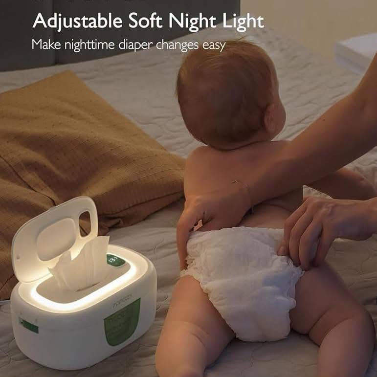 Calentador de toallitas con luz ajustable Momcozy WW01