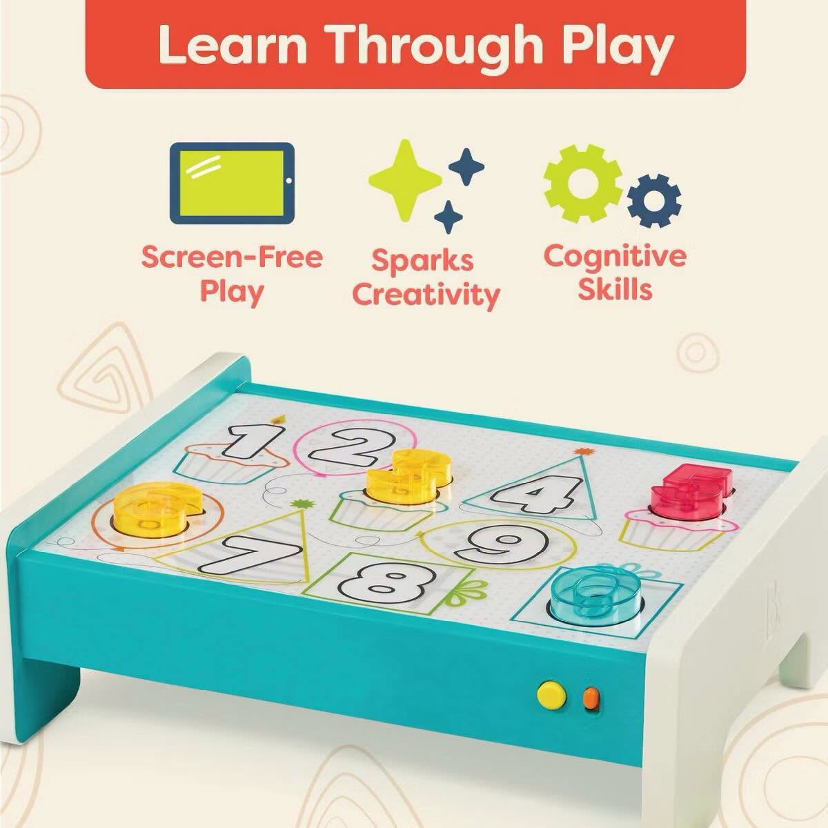 Caja de luz educativa B. Toys para 3+ años