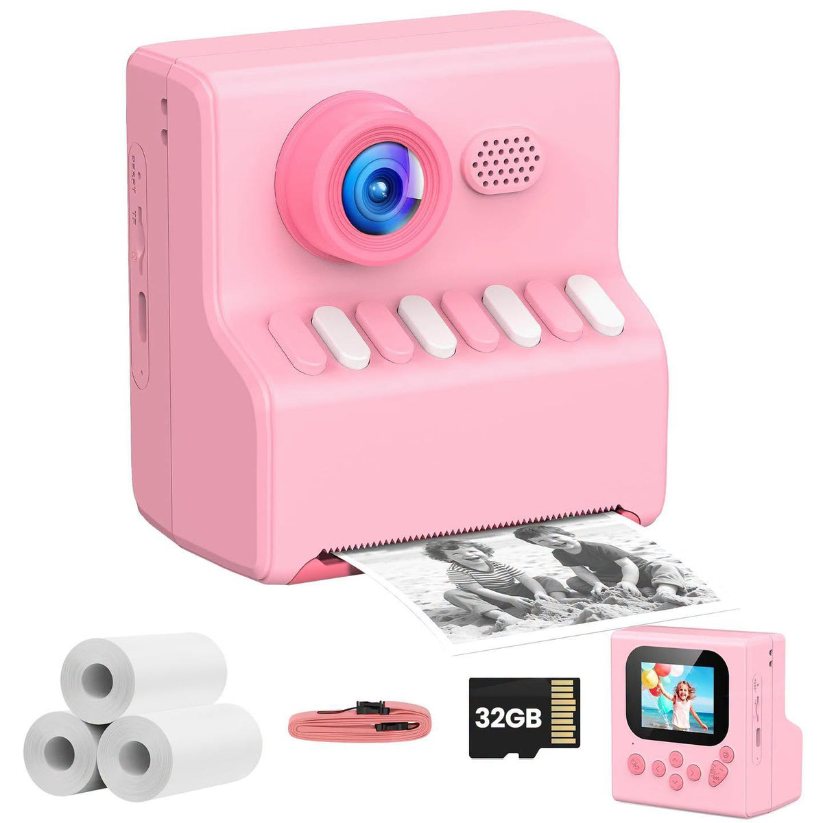 Cámara de fotos y video instantánea para niños!!