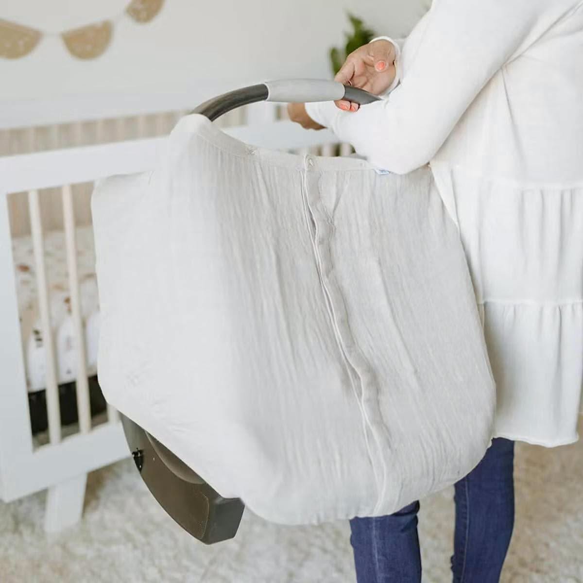 Cobertor Ligero de muselina Little Unicorn para portabebe