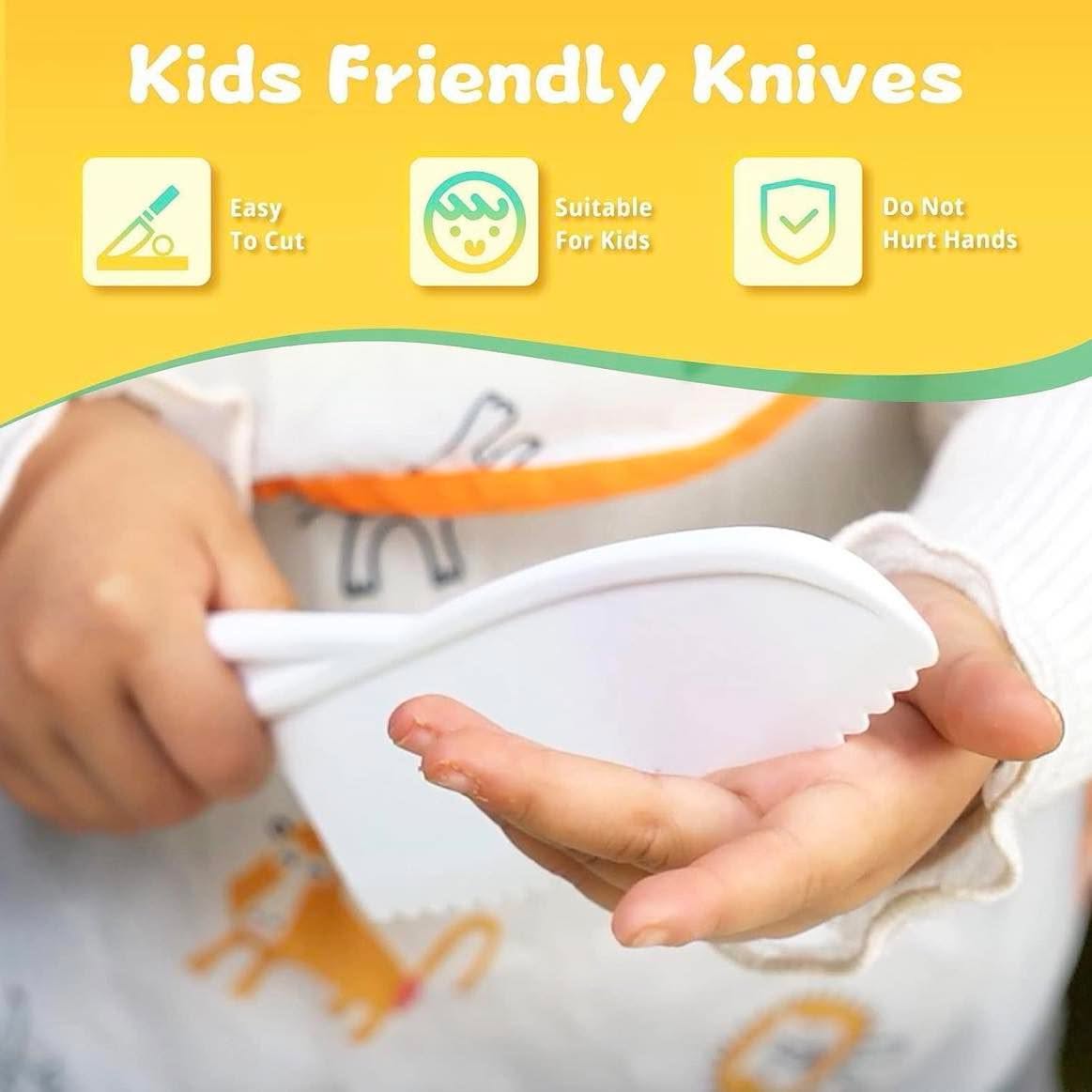 Set de cuchillos y accesorios seguros para niños De 40 piezas