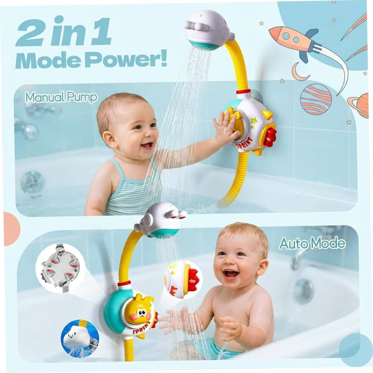 Ducha eléctrica para bañeras