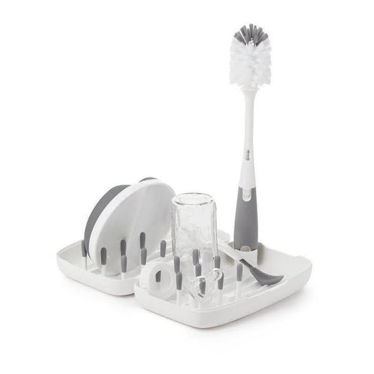 Escurridor de chupones y accesorios portátil + cepillo para chupones Oxo Tot!!