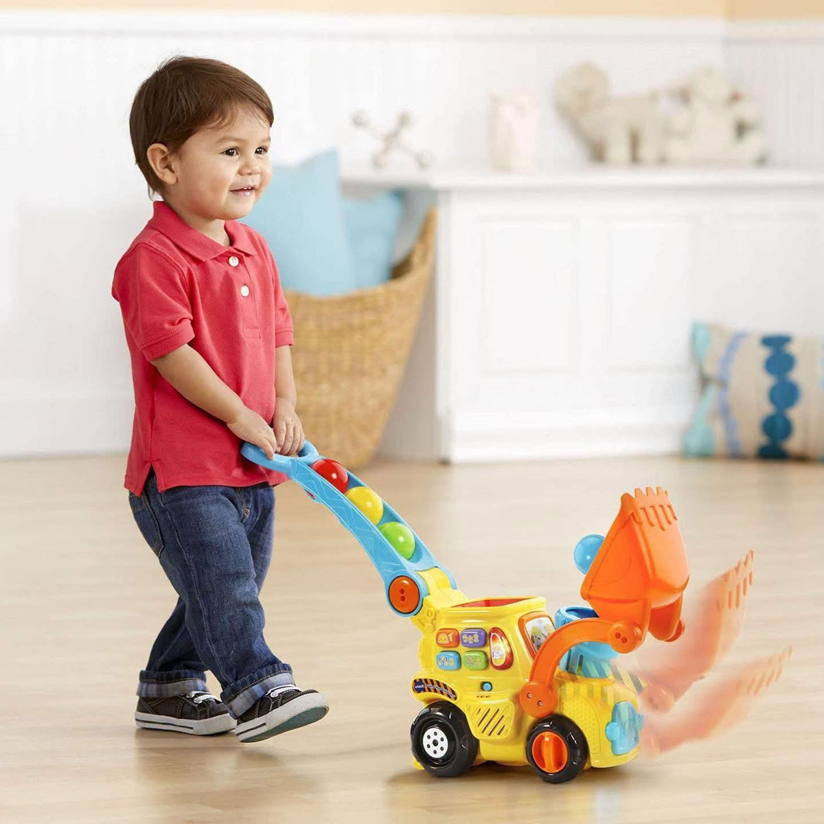 Juguete interactivo excavadora Vtech!!
