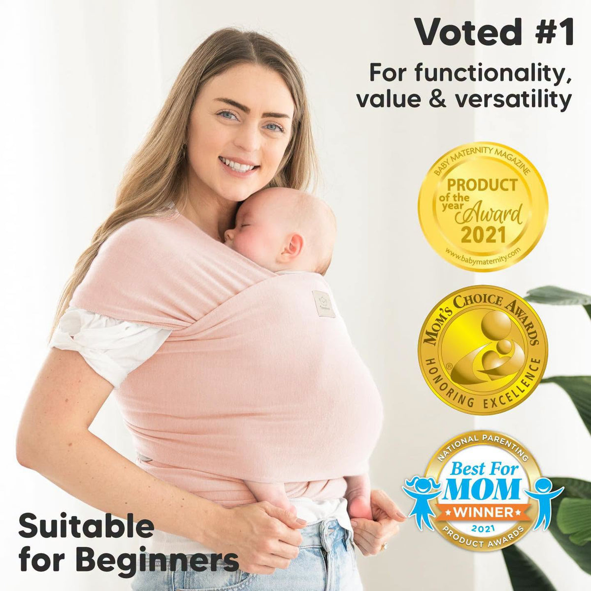 Fulares ergonómicos Keababies para bebés de 3 a 15kg!!!