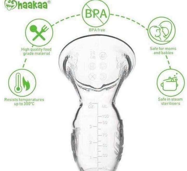 Extractor y recolector de leche materna Haakaa!!! 100ml
