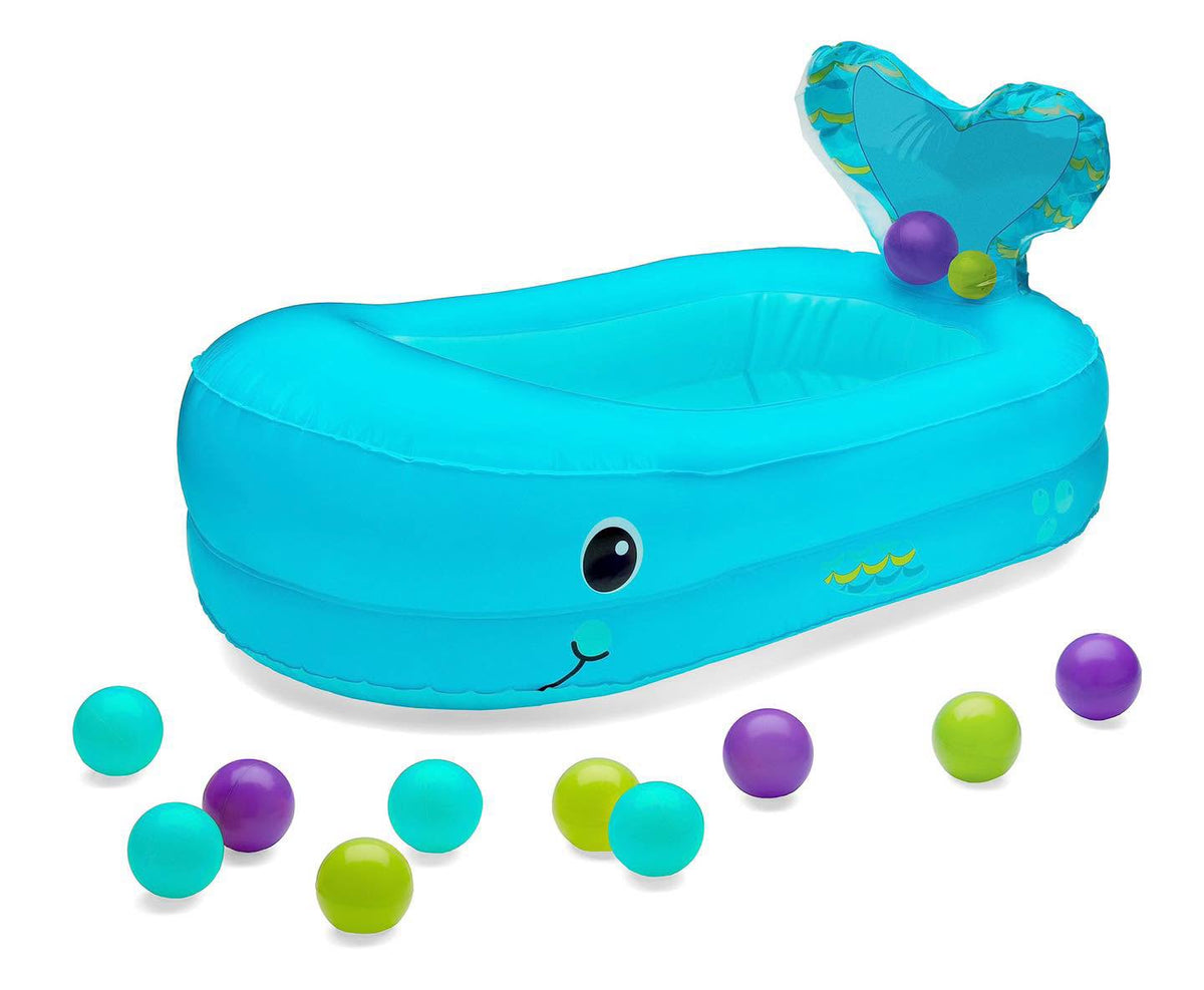 Bañera inflable Infantino con bolas de juego