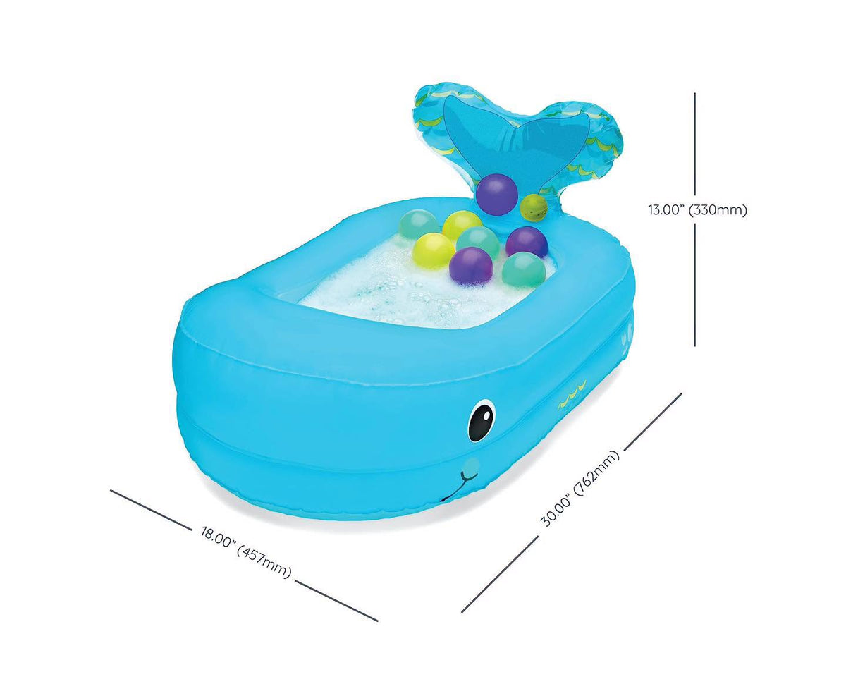 Bañera inflable Infantino con bolas de juego