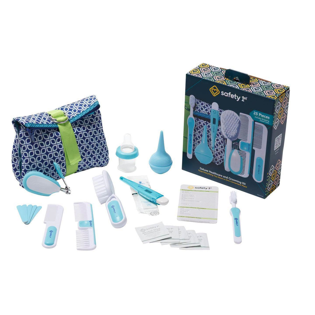 Kit de aseo y salud para niños Safety1st de 25 piezas