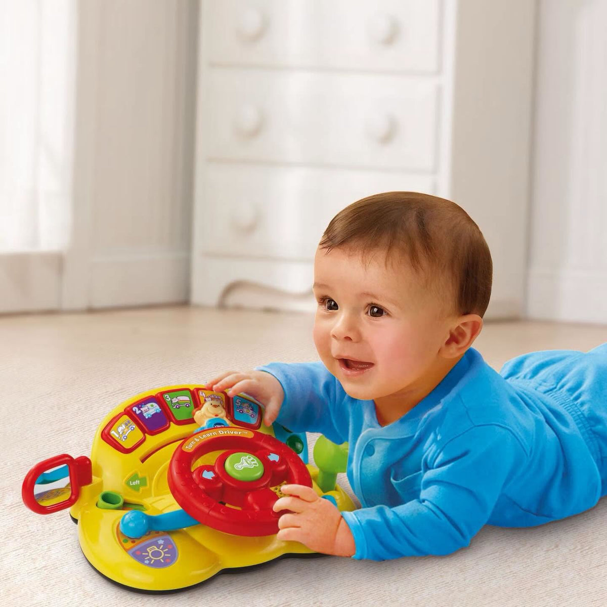Volante con luz y sonidos Vtech para 6-36 meses