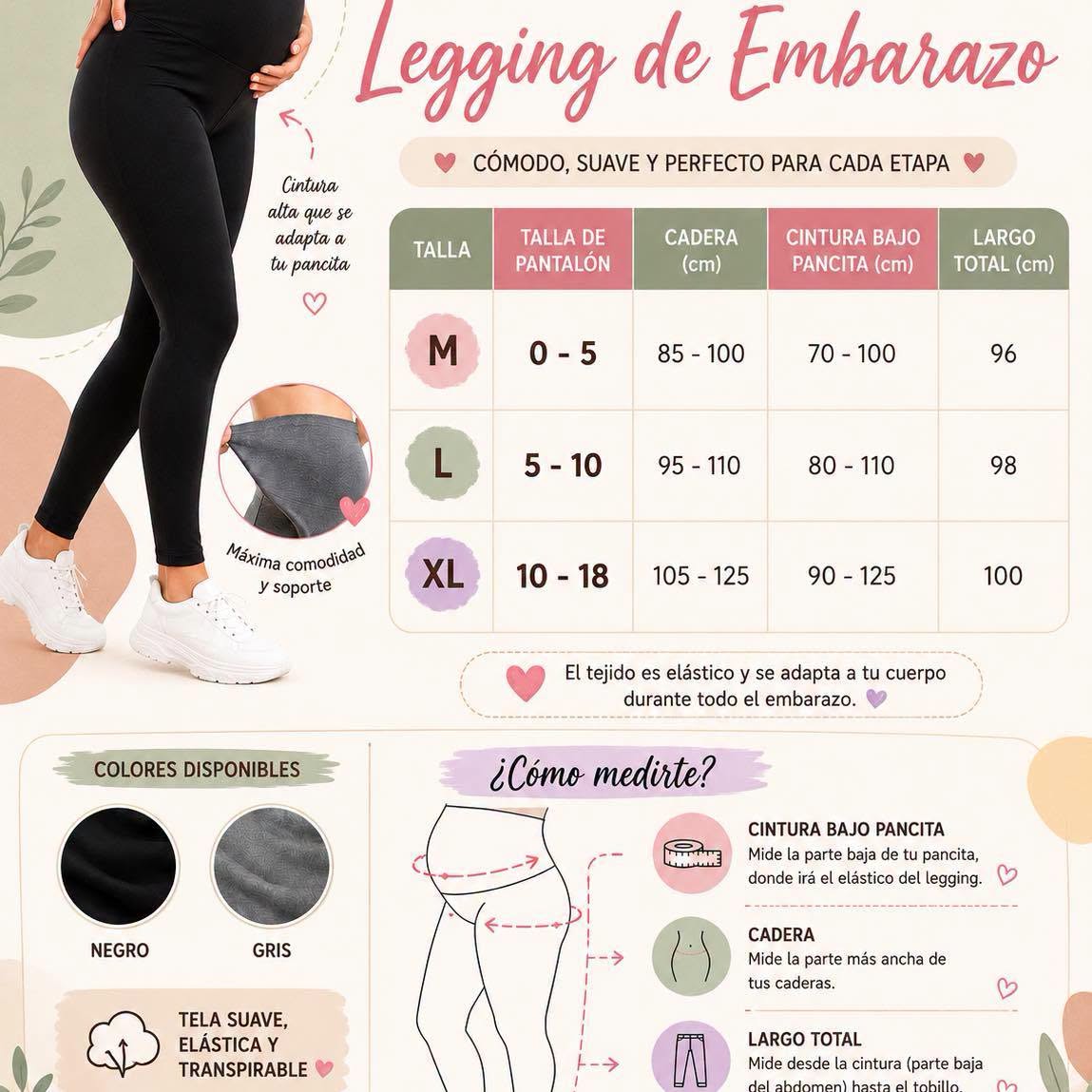 Leggings para embarazo