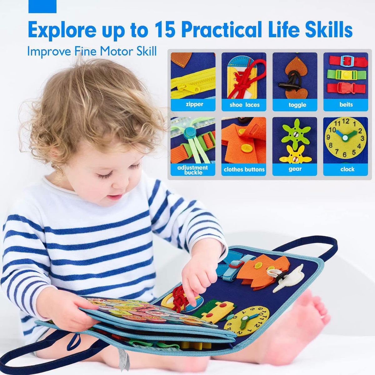Libro de actividades Montessori Busy Book