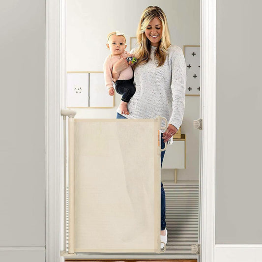 Baranda retráctil Momcozy para seguridad de bebés hasta 140 cm!!