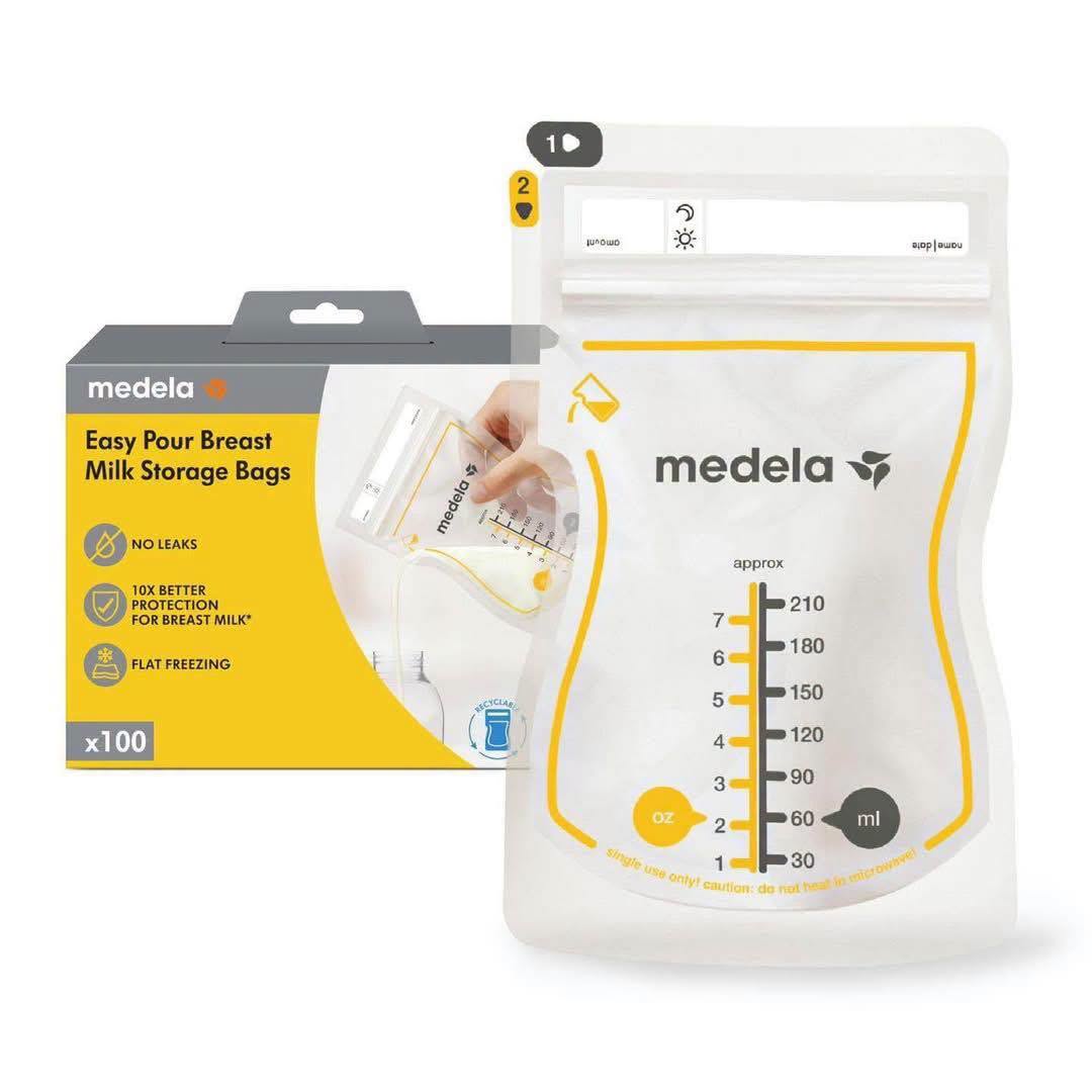 Bolsas Medela para almacenar leche materna 6oz
