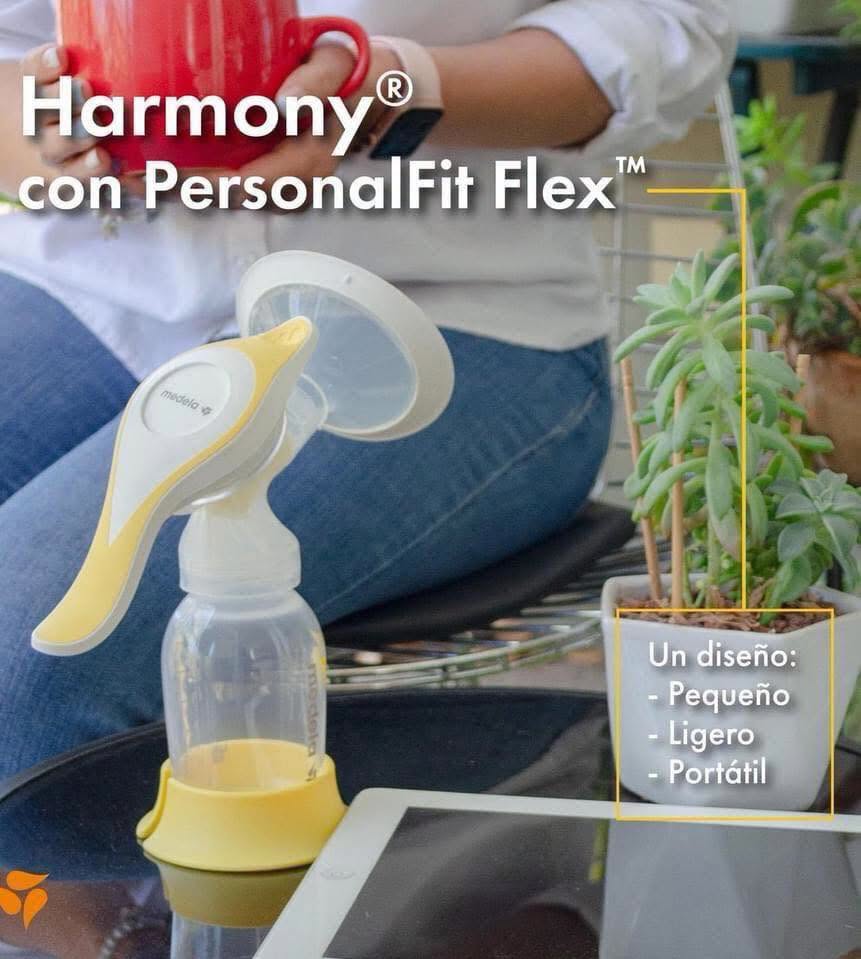 Extractor manual de leche materna Harmony Flex Medela!!!