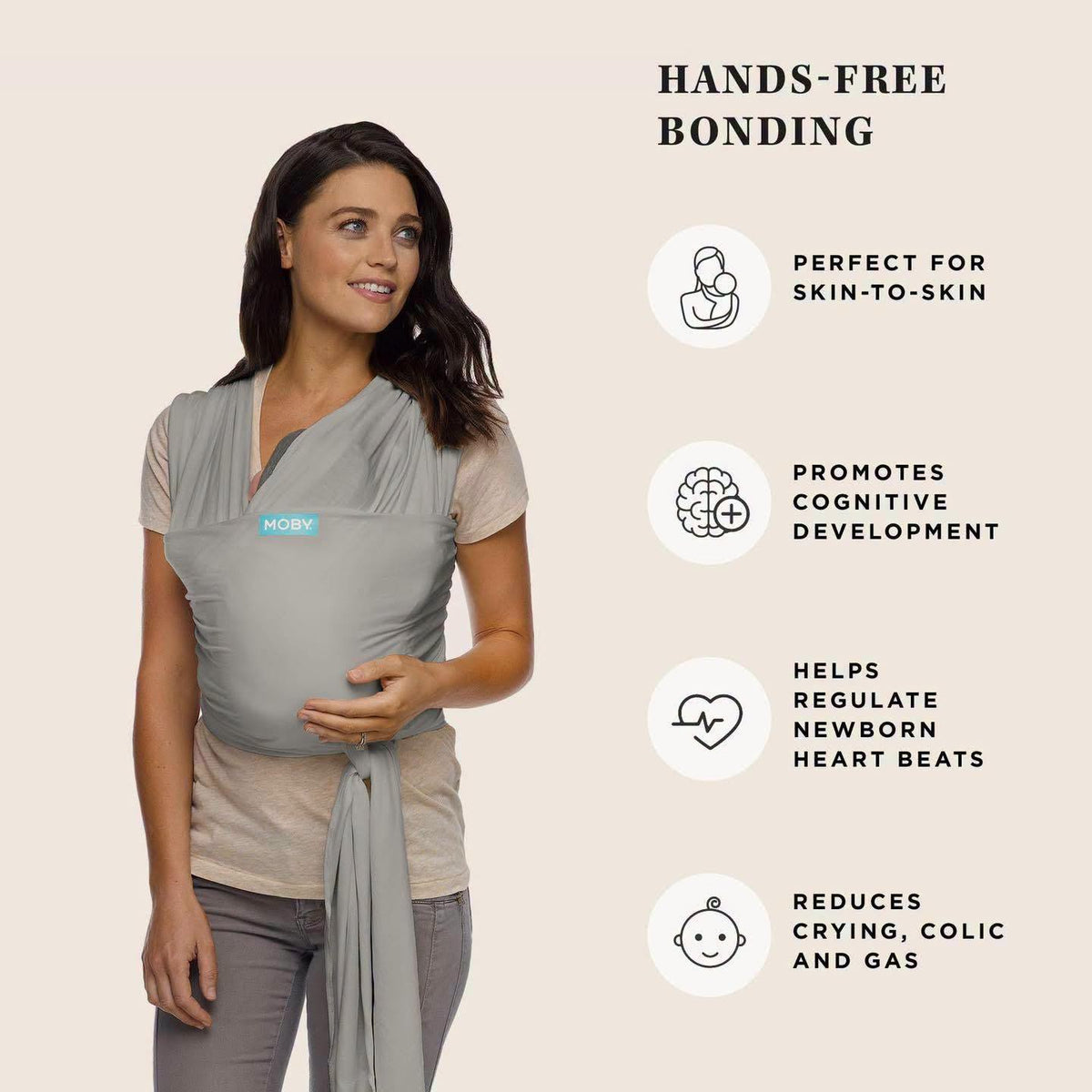 Fular ergonómico Moby Wrap Classic!!!