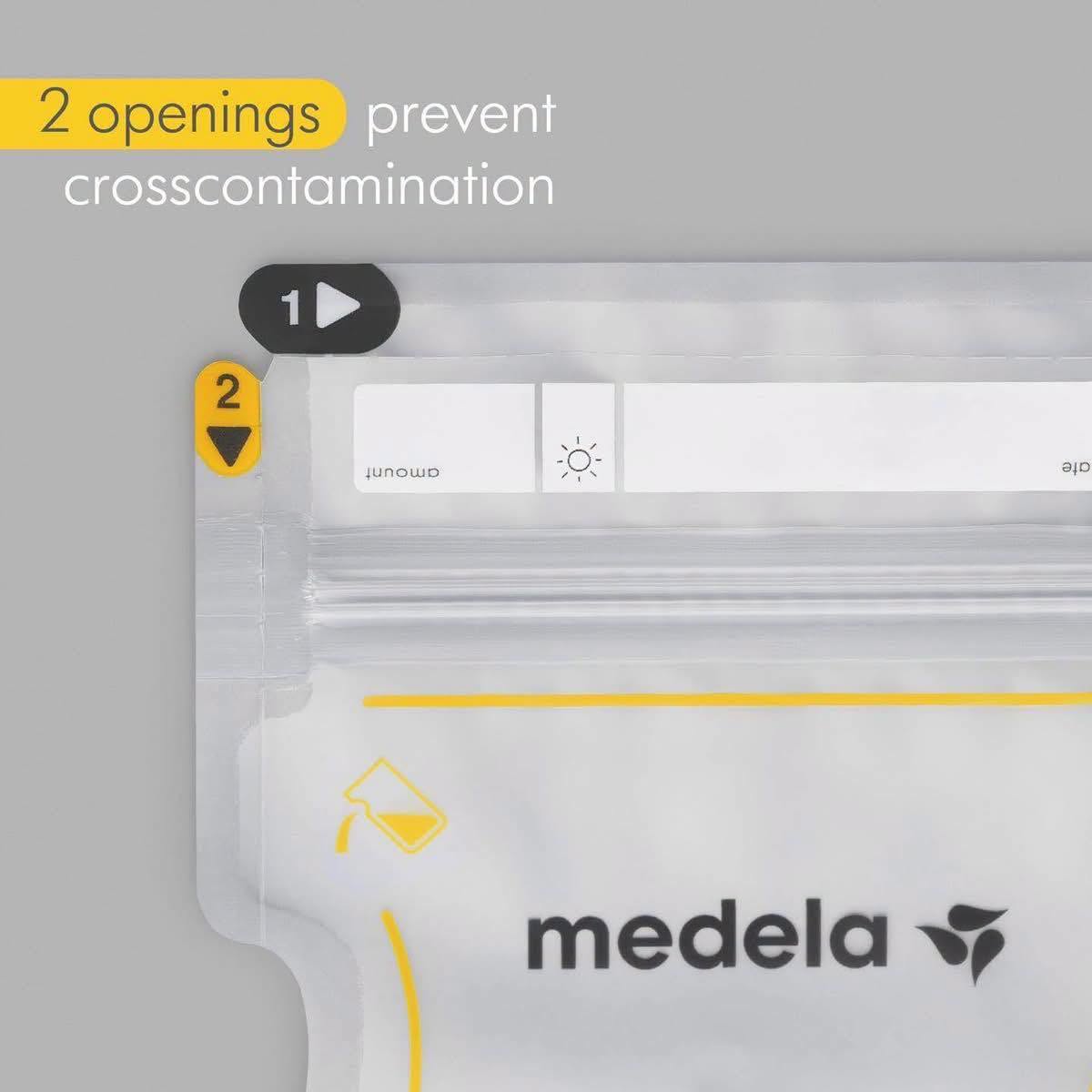 Bolsas Medela para almacenar leche materna 6oz