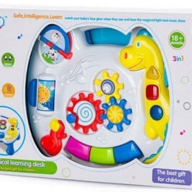 Mesita musical de aprendizaje para niños 12+