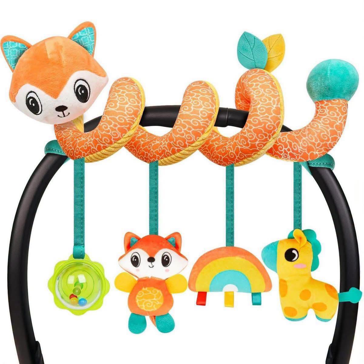 Juguete móvil en espiral para asientos de coche y más 0+ meses!!