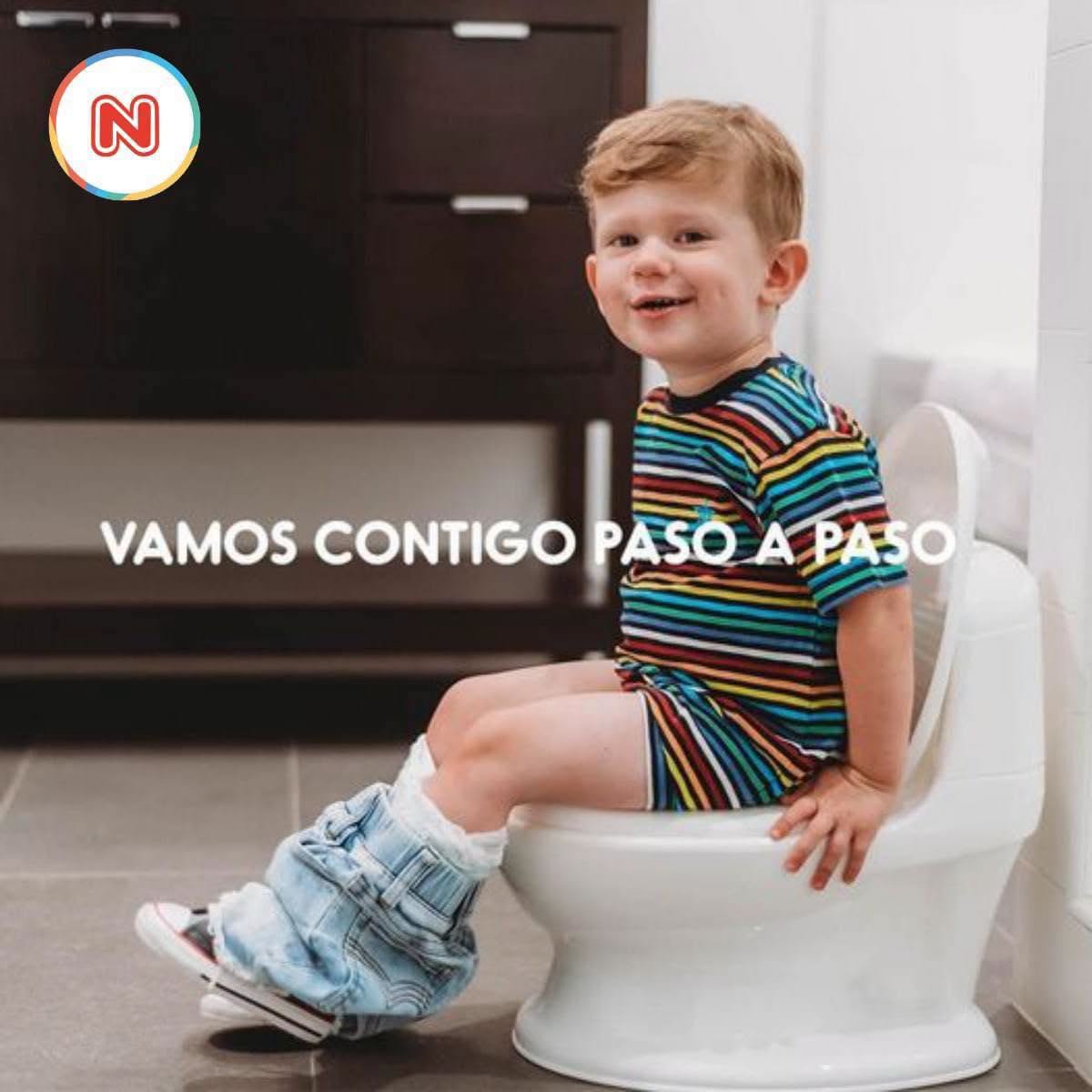 Inodoro entrenador Nuby My Real Potty