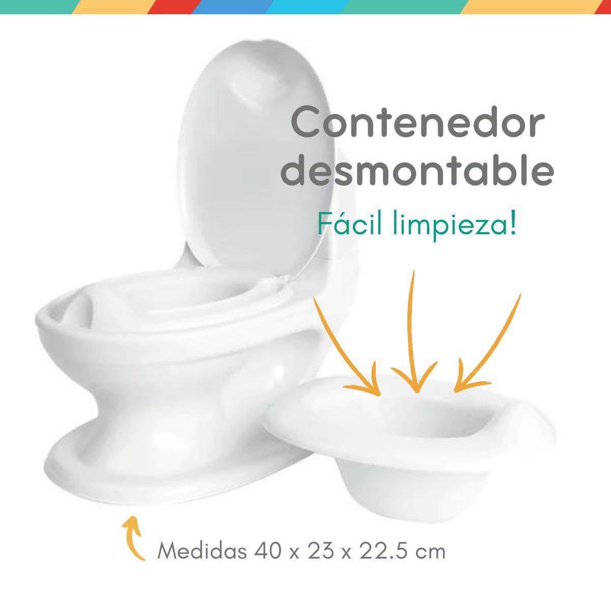 Inodoro entrenador Nuby My Real Potty
