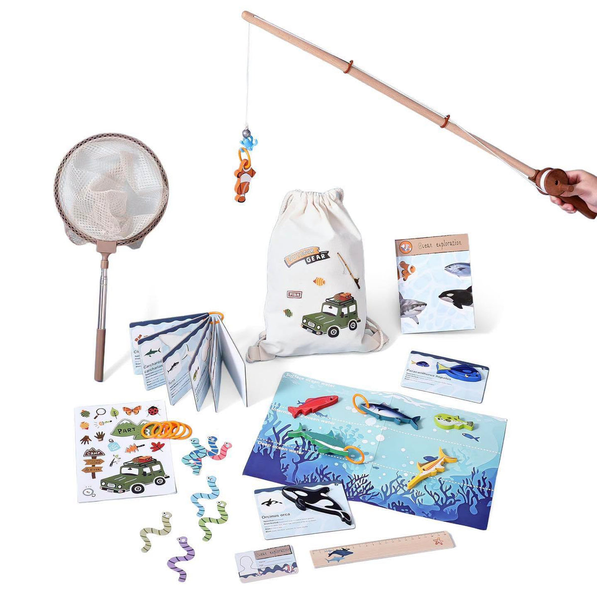 Juguete de pesca todo en uno para niños!!