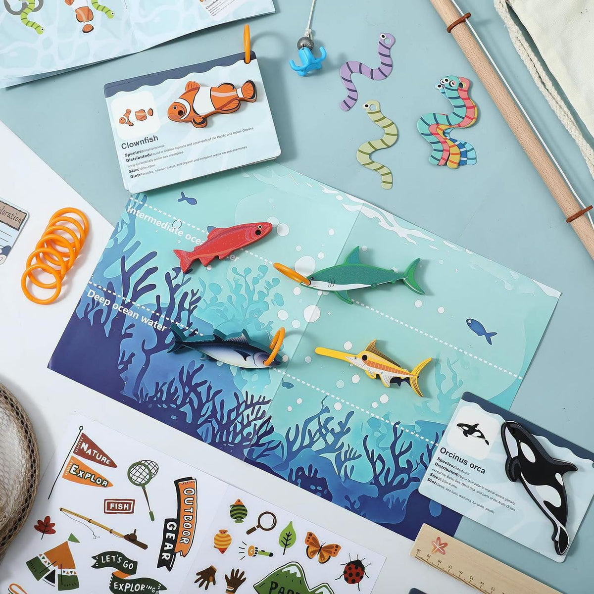 Juguete de pesca todo en uno para niños!!