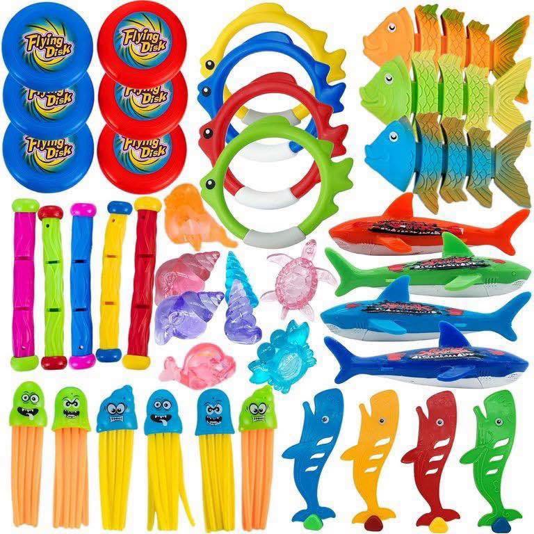 Juguetes para piscina set de 40 piezas