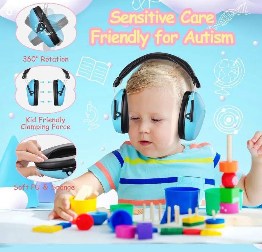 Protectores auditivos para niños 3+ años
