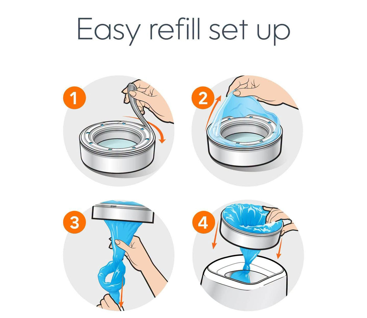 Repuestos para basureros de pañales Diaper Genie