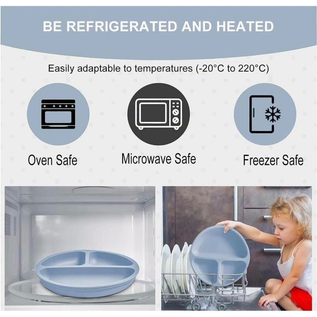 Set alimentación de silicon 8 piezas grado alimenticio