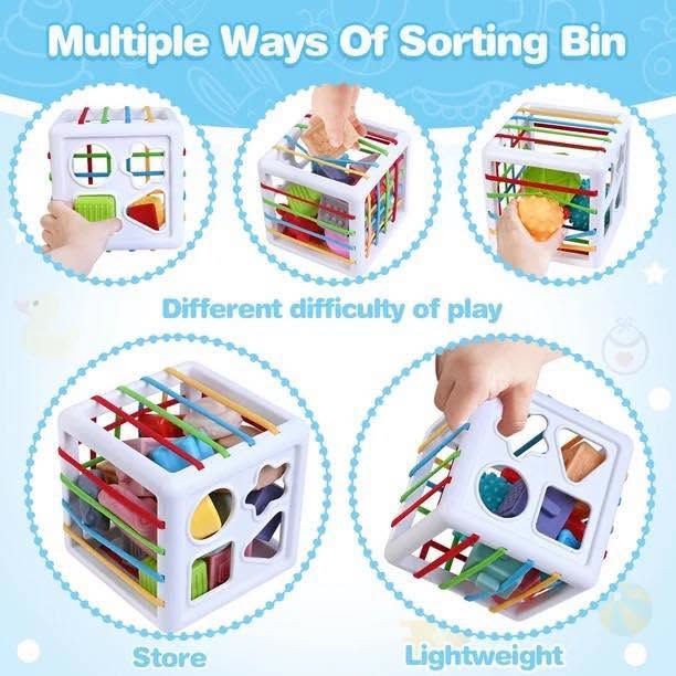 Set de juguetes para estimulación temprana 5 en 1
