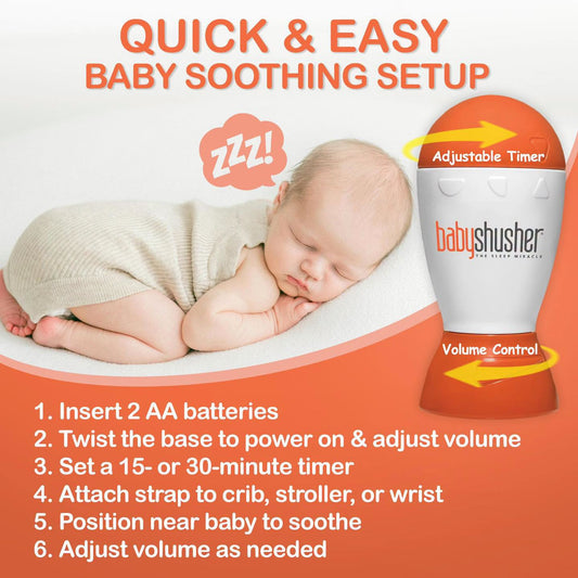 Dispositivo relajante para bebés BabyShusher!!!