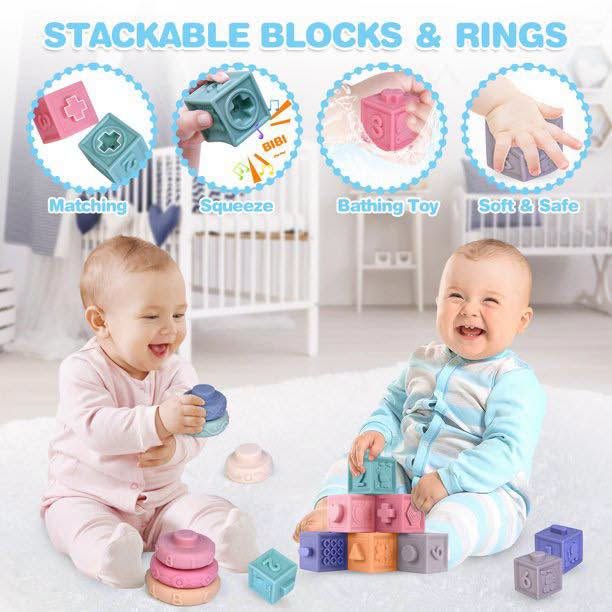 Set de juguetes para estimulación temprana 5 en 1