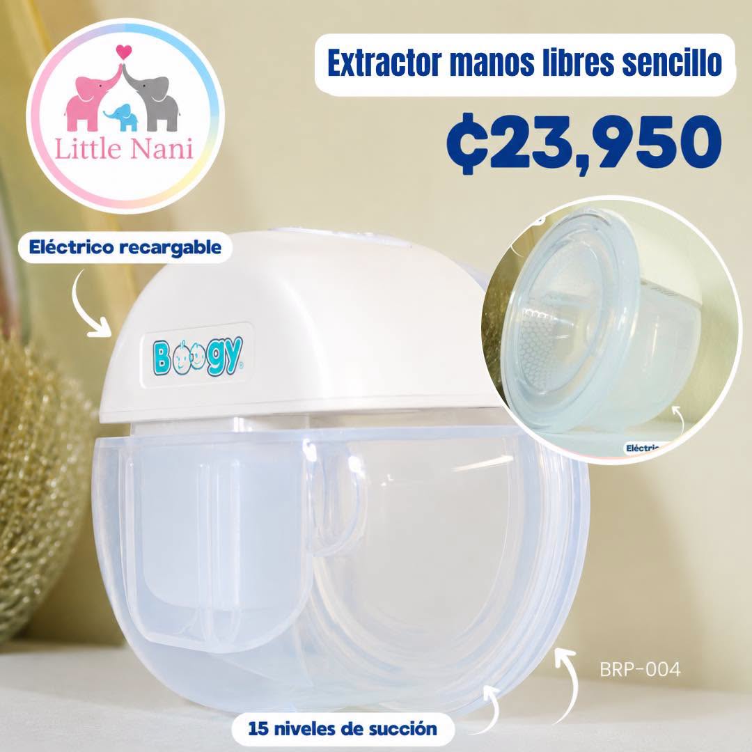 Extractor manos libres recargable e inalámbrico