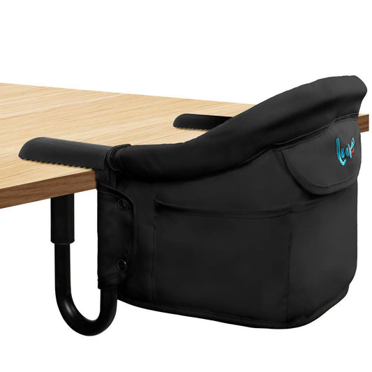 Silla alta portátil para colocar en la mesa